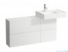 Laufen KARTELL szafka pod umywalkę Slim 120x27cm biały mat H4082920336401